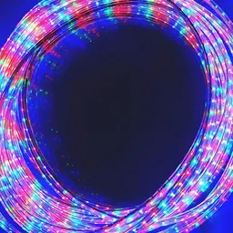 SPARK WORLD Blue & Red Rice Shape String Lights-15