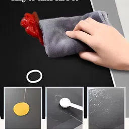 Aura Black Anti Skid Kitchen Mat-image-18