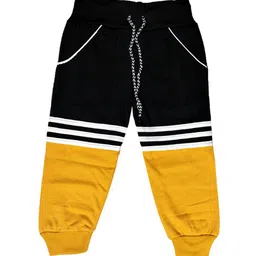 BAESD Kids Colorblocked Cotton Mid-Rise Joggers-1