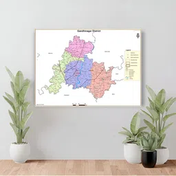 Wallpics Blue & Pink Printed Waterproof Vinyl Wall Sticker-14