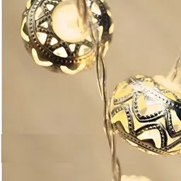 ENORMITY  Yellow Ball Shaped  LED String Lights image 2