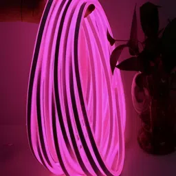 SPARK WORLD Pink Rice Shape String Lights image 2