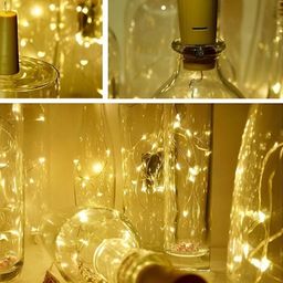 SPARK WORLD Yellow Star Shape LED Curtain Fairy String Lights image 4