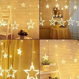 SPARK WORLD Blue Rice Shape String Lights image 3