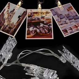 SPARK WORLD Yellow 16 Pieces LED String Lights image 3