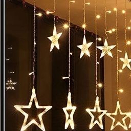 ENORMITY Yellow Star Shaped String Lights image 3