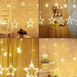 SPARK WORLD Yellow Star-Shaped String Lights image 2