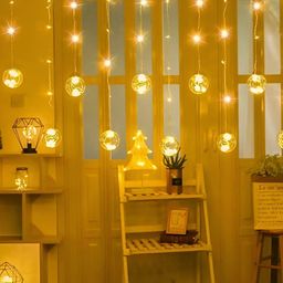 ENORMITY  Yellow Bulb Shape String Lights image 3