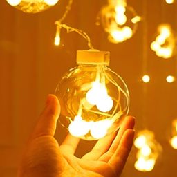 ENORMITY Yellow Cylindrical Shape String Lights image 3