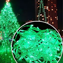 SPARK WORLD Green Rice Shape String Lights image 3