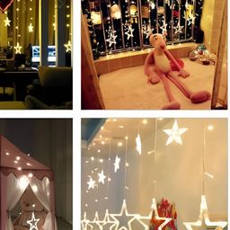 SPARK WORLD Yellow Photo Clip  LED String Lights image 4