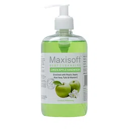 Maxisoft Deep Cleansing Green Apple Hand Wash with Peach & Neem - 500 ml-20