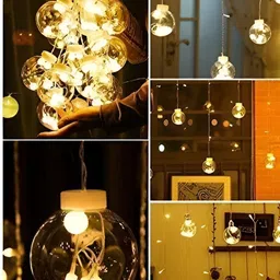 ENORMITY Yellow Bulb Shape String Lights image 3