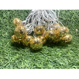 ENORMITY Yellow Round Shape String Lights image 3