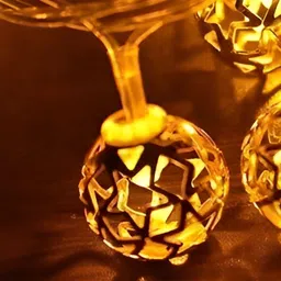 ENORMITY Yellow Cylindrical Shape String Lights image 3