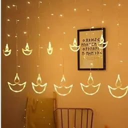 SPARK WORLD Moon Shape String Lights image 3