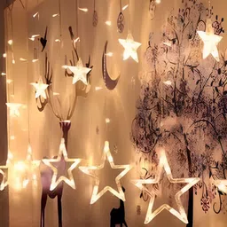 ENORMITY Yellow Star Shape String Lights image 3