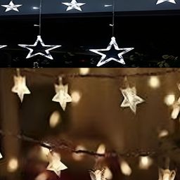 SPARK WORLD Yellow Star Shape String Lights image 2