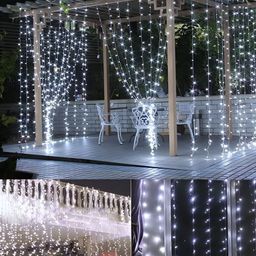 SPARK WORLD White Rice Shape String Lights image 5