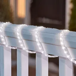 SPARK WORLD White Rice Shaped String Lights image 2