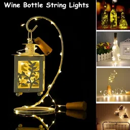 SPARK WORLD Yellow Rice Shape String Lights image 3