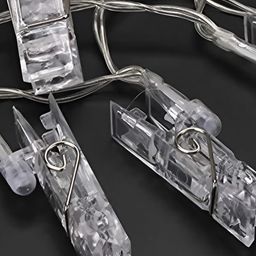SPARK WORLD Yellow Photo Clip LED String Light image 2