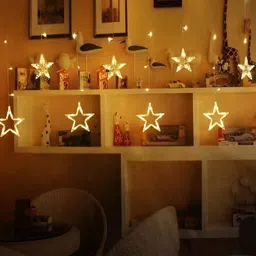SPARK WORLD Yellow Star Shape String Lights image 5