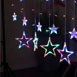 ENORMITY Yellow Star Shape String Lights image 3