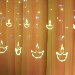 SPARK WORLD Yellow LED String Lights image 3