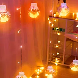 ENORMITY Yellow Cylindrical Shape String Lights image 5