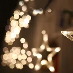 SPARK WORLD Yellow Star Shaped String Lights image 2