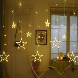 SPARK WORLD Yellow Star-Shaped LED String Light image 3