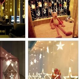 SPARK WORLD Yellow Star-Shaped String Lights image 5