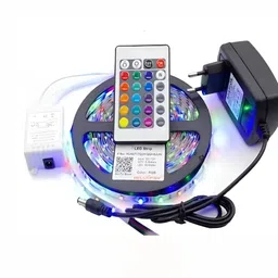 SPARK WORLD Blue & Red LED String Lights image 2