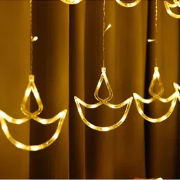 SPARK WORLD Yellow Cork LED String Lights image 4
