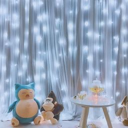 SPARK WORLD White Rice Shape LED Fairy String Lights image 3