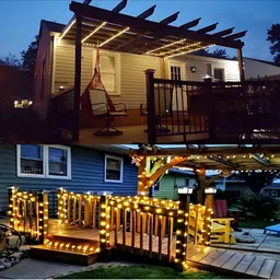SPARK WORLD Yellow Flower Shape String Lights image 2