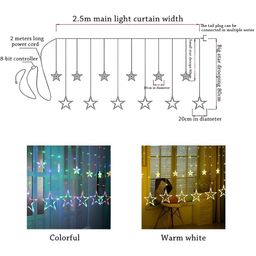 ENORMITY White Star Shape String Light image 5