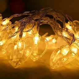 SPARK WORLD Yellow Photo Clip Shaped Bulb String Lights image 2