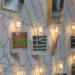 ENORMITY Yellow Photo Clip String Lights image 3