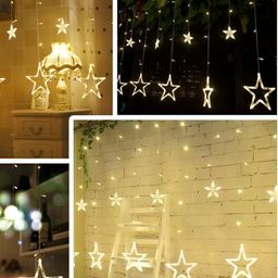 SPARK WORLD Yellow Star-Shaped LED String Light image 2