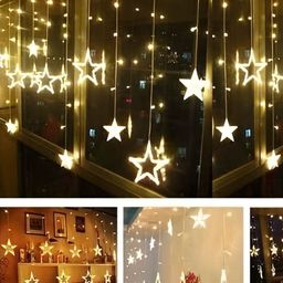 SPARK WORLD Yellow Star-Shaped String Lights image 3