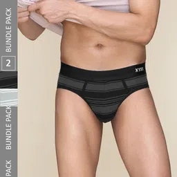 XYXX Men Pack of 2 Printed Anti Microbial Cotton Basic Briefs XYBRF2PCKN608-image-97