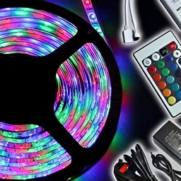 SPARK WORLD Black Rice-Shaped String Lights-1
