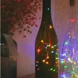 ENORMITY 2Pcs Blue & Green Rice Shape String Lights-60
