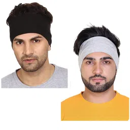 Gajraj Pack Of 2 Stretchable Headbands-50