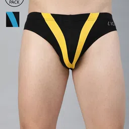 IC4 Men Pack Of 2 Colourblocked Knitted Basic Briefs 0BT-BY329P2-image-58