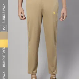 VIMAL JONNEY Men Pack Of 2 Cotton Track Pants-image-55