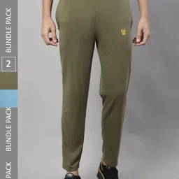 VIMAL JONNEY Men Pack Of 2 Skin friendly Cotton Sports Track Pants-image-73