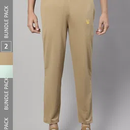 VIMAL JONNEY Men Pack Of 2 Cotton Track Pants-image-53
